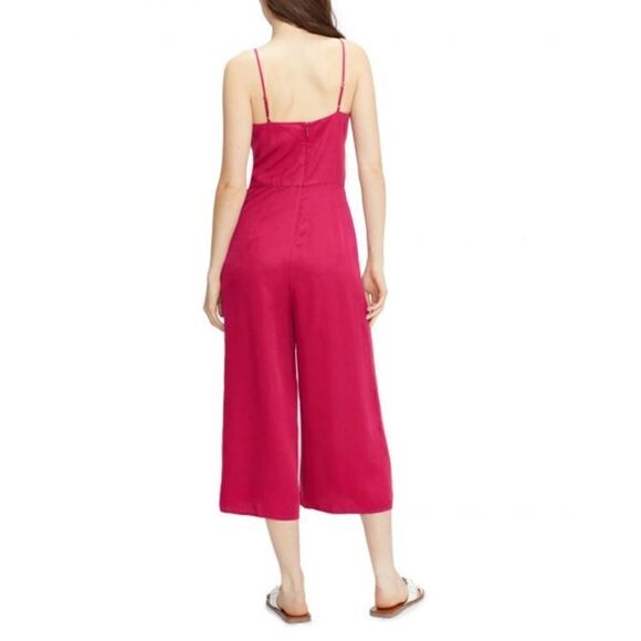 TED BAKER Melnie Drawstring Waist Jumpsuit, Deep Pink size 3 - US 8 - Picture 2 of 10